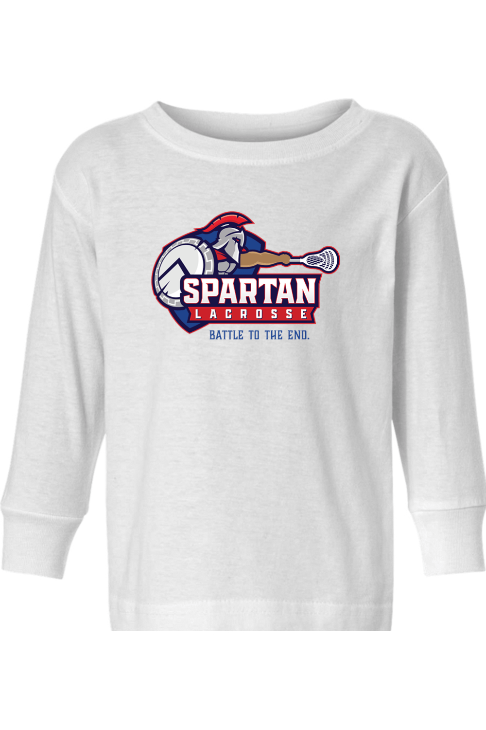 Bixby Spartan YLC Toddler Long Sleeve T-Shirt Signature Lacrosse