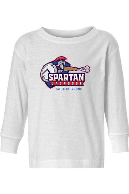 Bixby Spartan YLC Toddler Long Sleeve T-Shirt Signature Lacrosse