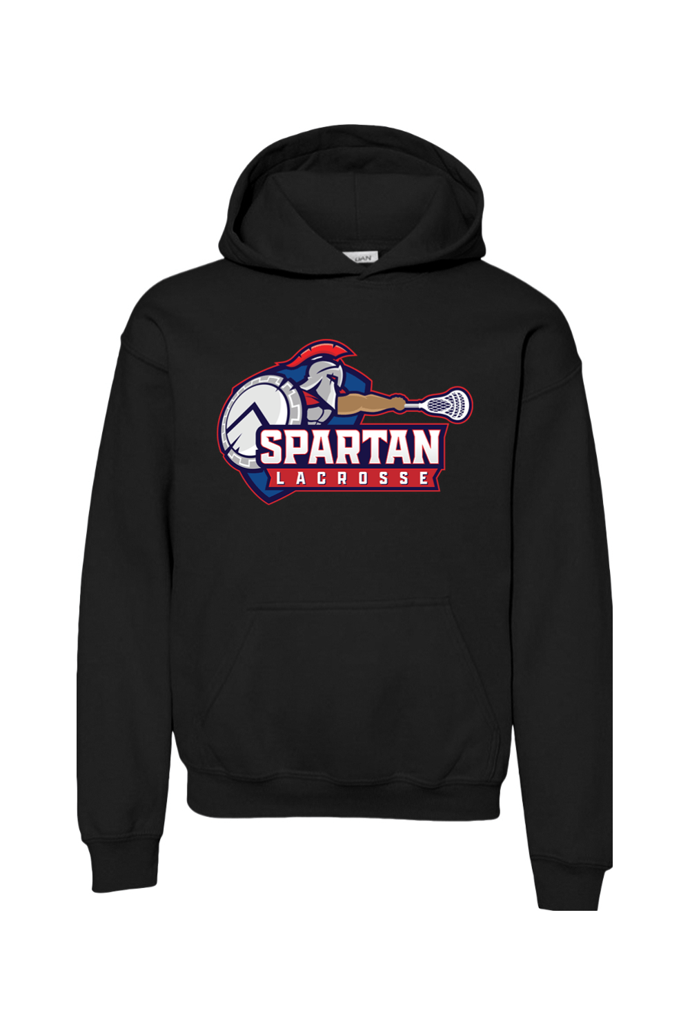 Bixby Spartan YLC Youth Hoodie Signature Lacrosse