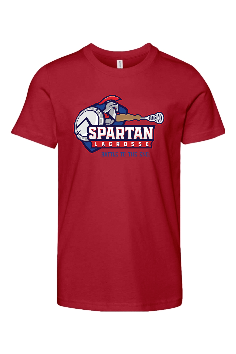 Bixby Spartan YLC Youth Lifestyle T-Shirt Signature Lacrosse