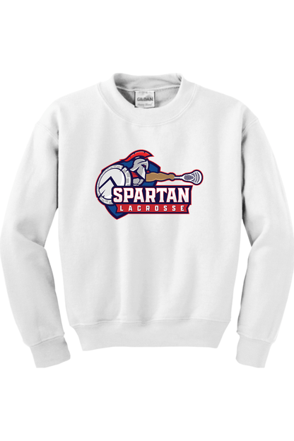 Bixby Spartan YLC Youth Sweatshirt Signature Lacrosse