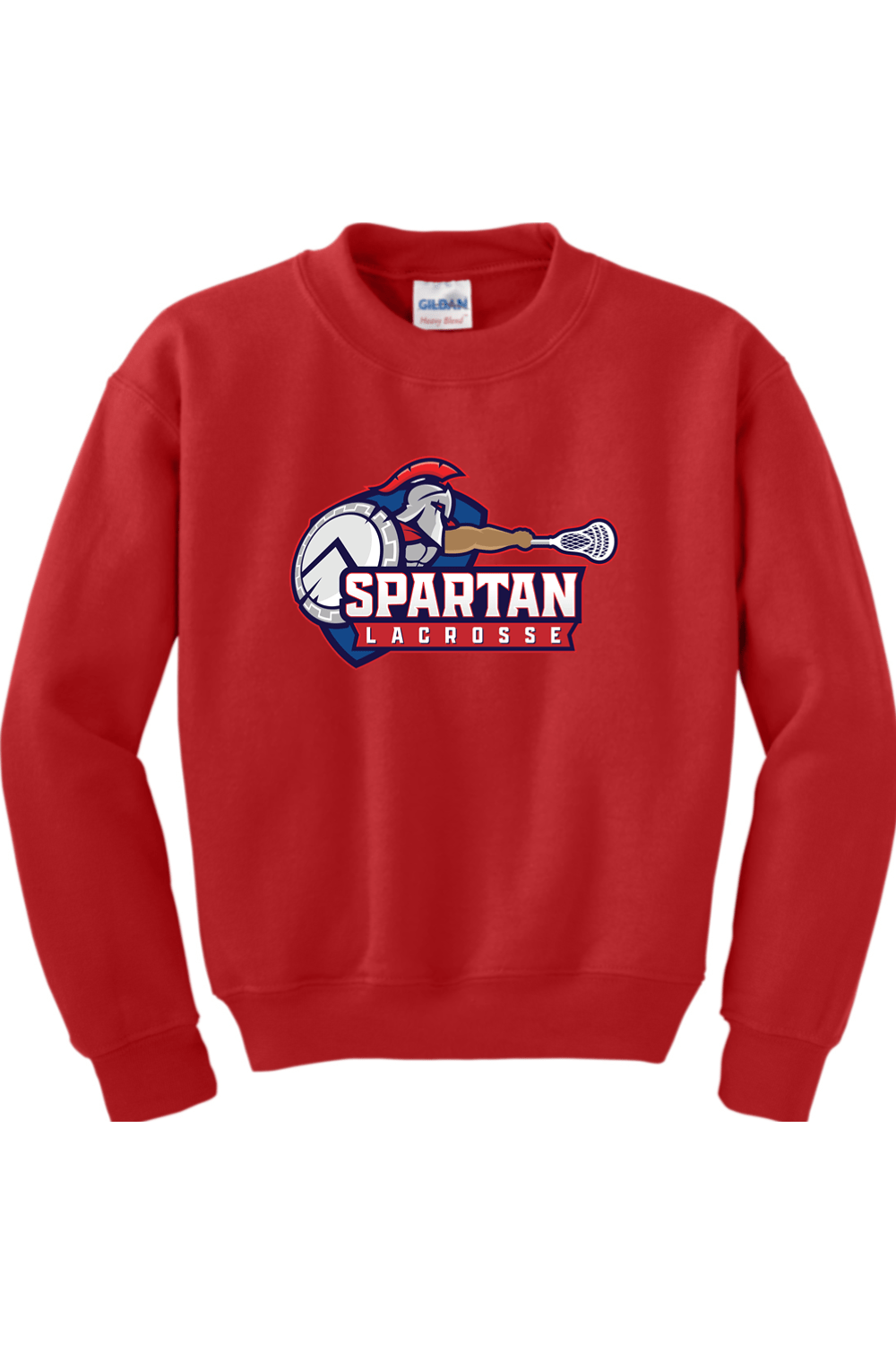 Bixby Spartan YLC Youth Sweatshirt Signature Lacrosse