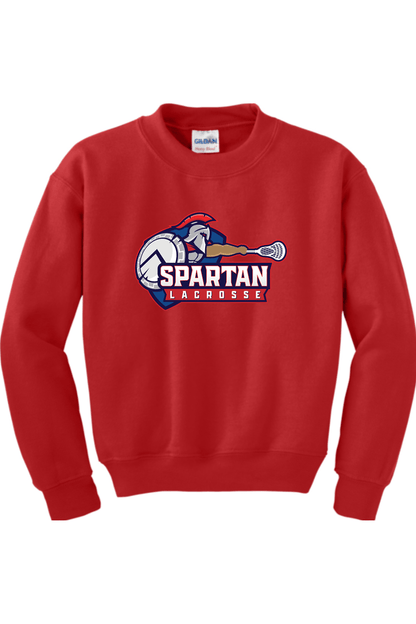 Bixby Spartan YLC Youth Sweatshirt Signature Lacrosse
