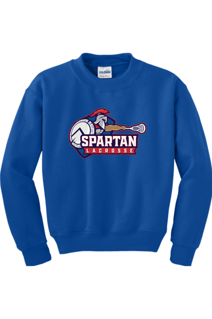 Bixby Spartan YLC Youth Sweatshirt Signature Lacrosse