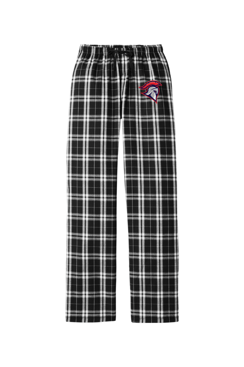 Bixby Spartans YLC Adult Women's Flannel Plaid Pants Signature Lacrosse
