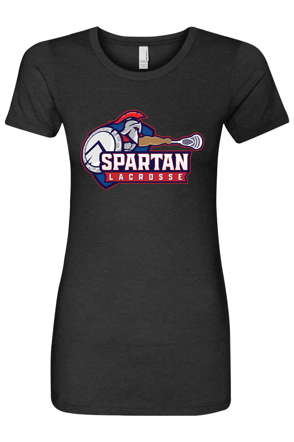 Bixby Spartans YLC Adult Women's T-Shirt Signature Lacrosse