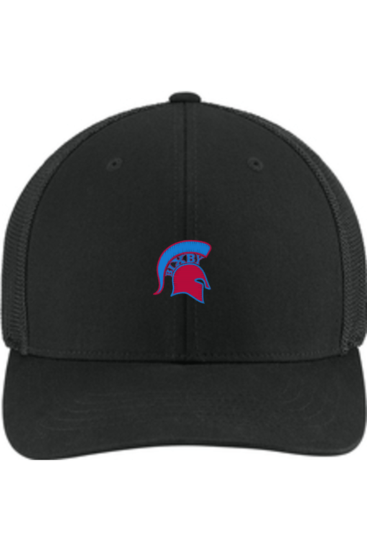 Bixby Spartans YLC Mesh Back Cap Signature Lacrosse