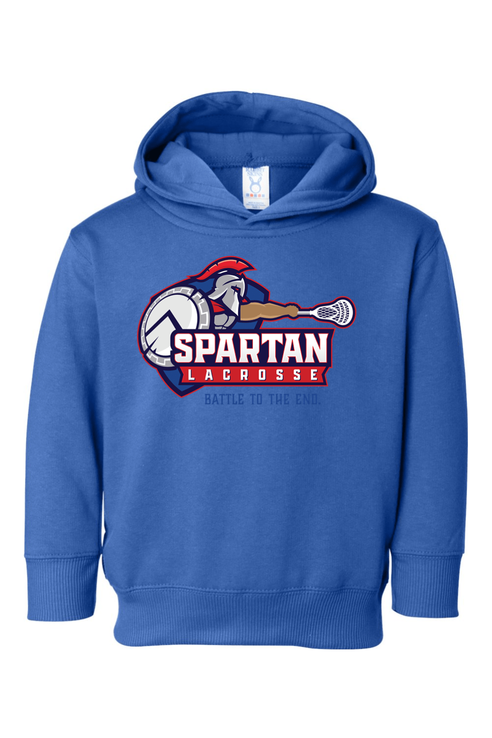 Bixby Spartans YLC Toddler Fleece Hoodie Signature Lacrosse