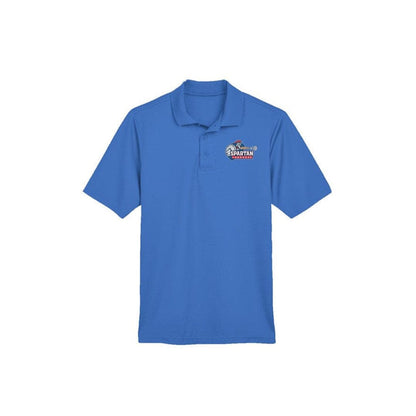 Bixby Spartans Youth Lacrosse Adult Performance Polo Signature Lacrosse