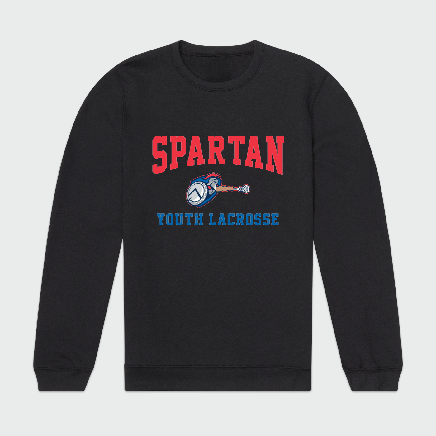 Bixby Spartans Youth Lacrosse Adult Sport Sweatshirt Signature Lacrosse