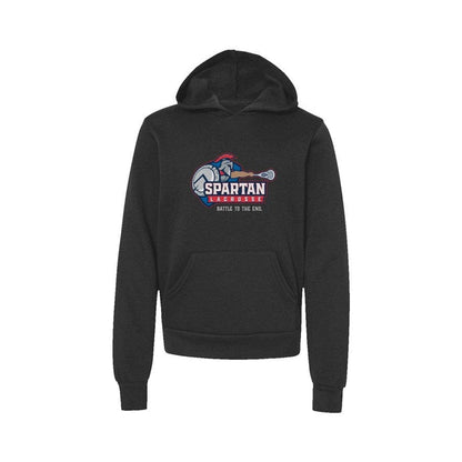 Bixby Spartans Youth Lacrosse Premium Youth Hoodie Signature Lacrosse