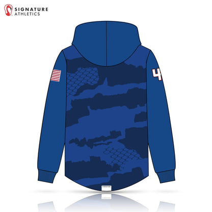 Bixby Spartans Youth LC Men's Dye Sub Scuba Hoodie Signature Lacrosse