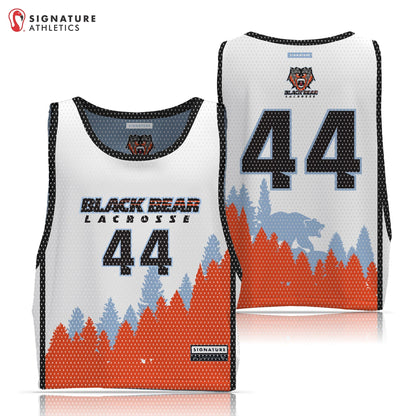 Black Bear Lacrosse Men's Player Reversible Practice Pinnie Signature Lacrosse