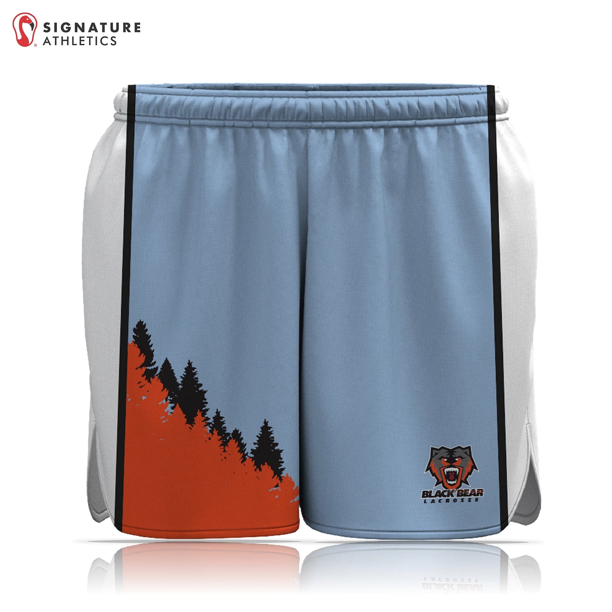 Black Bear Lacrosse Women's Player Game Shorts Signature Lacrosse