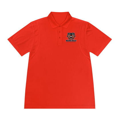 Black Bear LC Adult Athletic Polo Signature Lacrosse