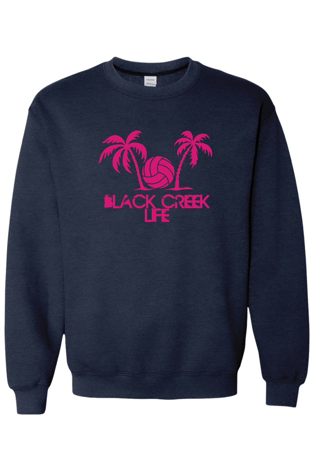 Black Creek VC Adult Heavyweight Sweatshirt Signature Lacrosse