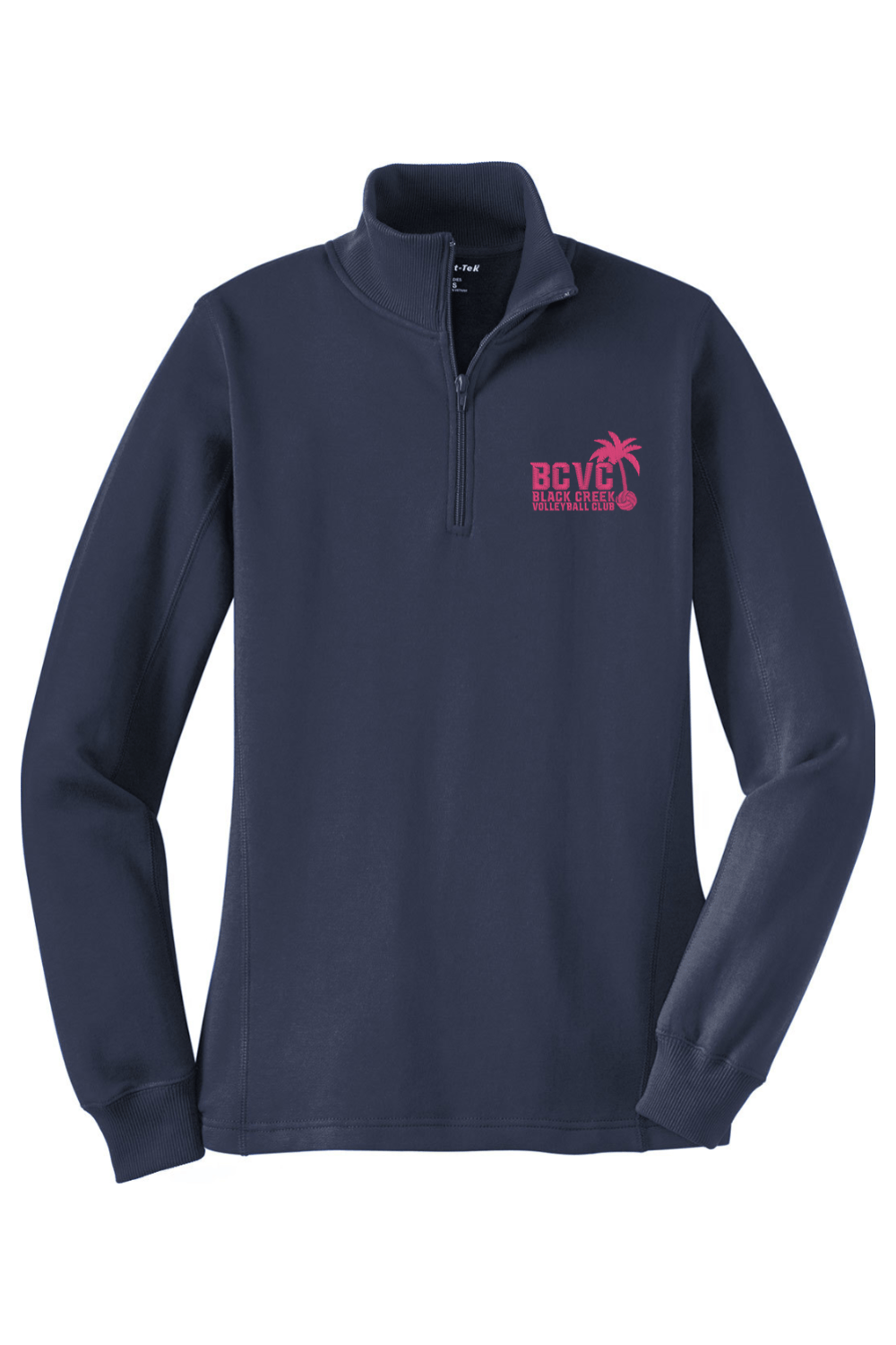 Black Creek VC Adult Women's Embroidered Quarter-Zip Pullover Signature Lacrosse