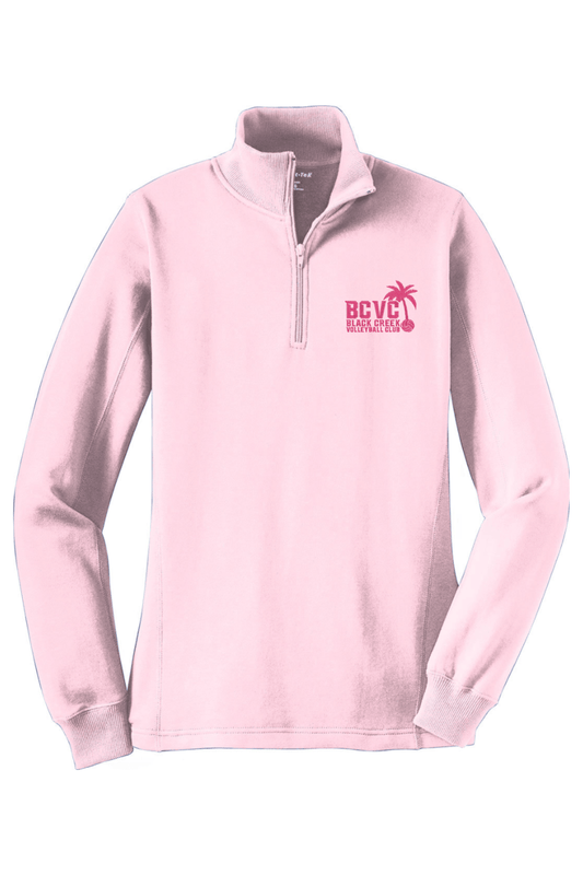 Black Creek VC Adult Women's Embroidered Quarter-Zip Pullover Signature Lacrosse
