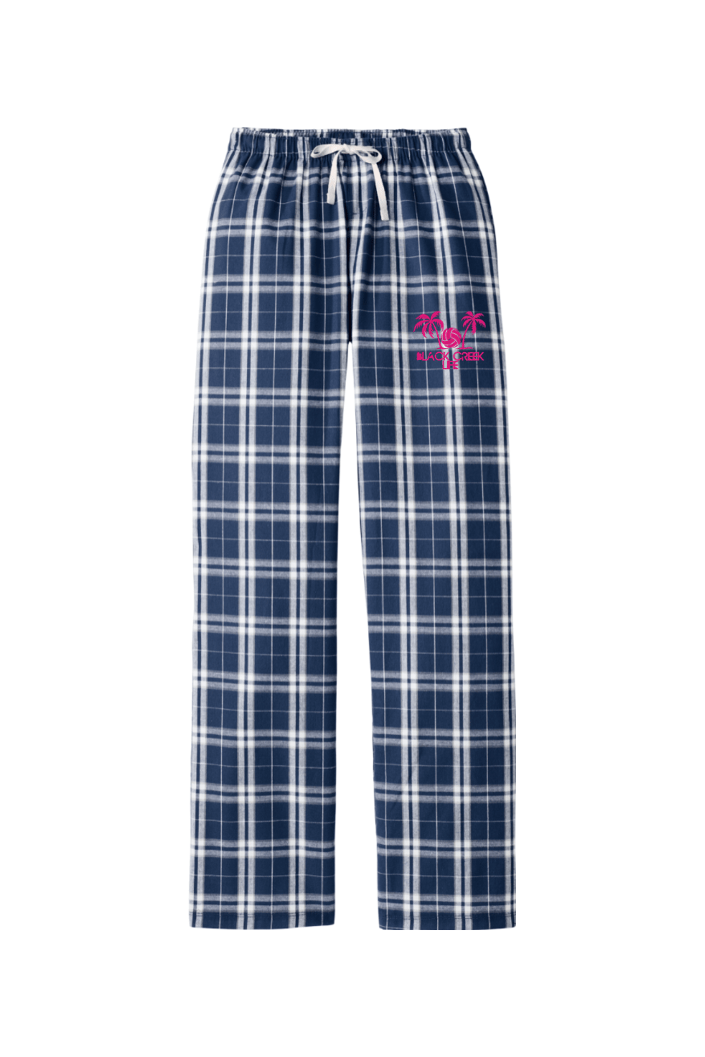 Black Creek VC Adult Women's Flannel Plaid Pants Signature Lacrosse