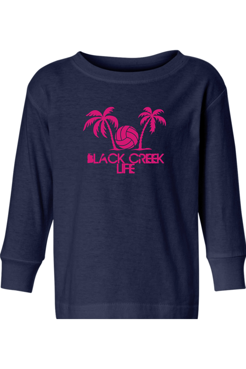 Black Creek VC Toddler Long Sleeve T-Shirt Signature Lacrosse