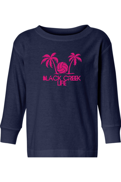 Black Creek VC Toddler Long Sleeve T-Shirt Signature Lacrosse