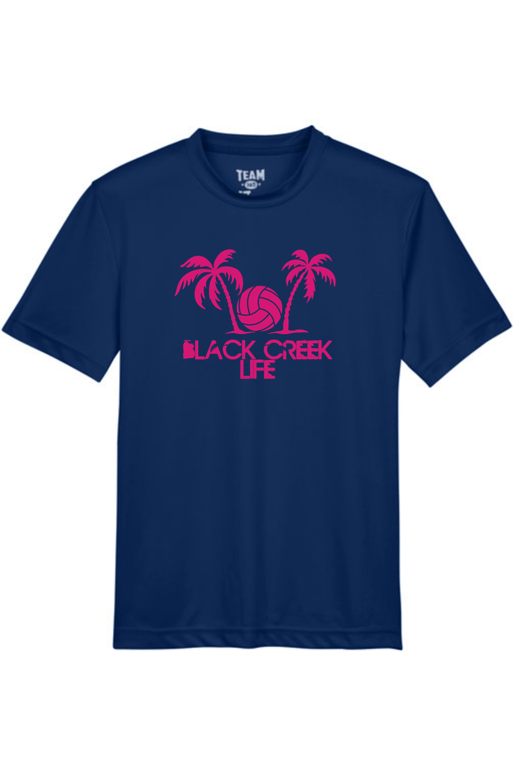 Black Creek VC Youth Athletic T-Shirt Signature Lacrosse