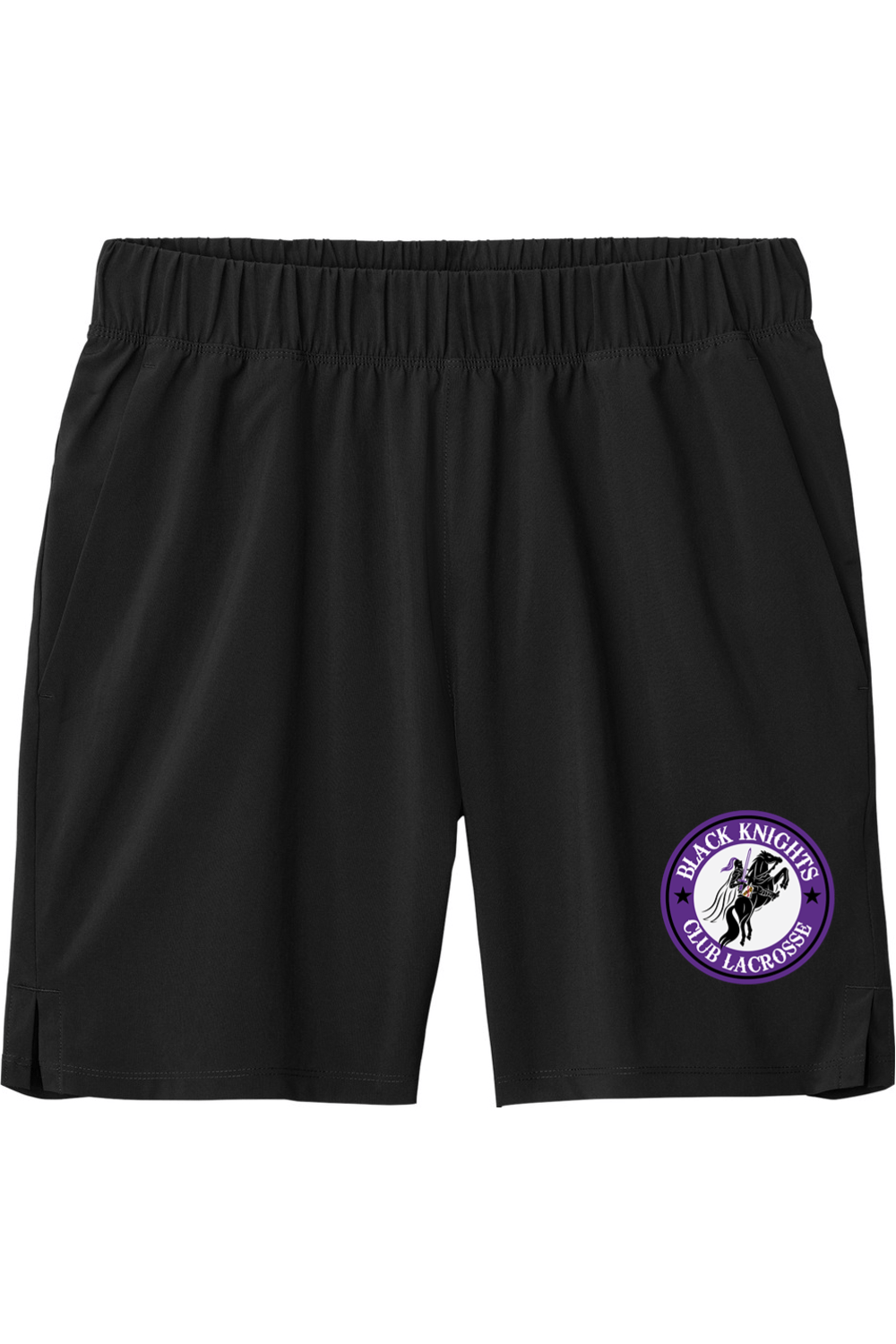 Black Knights Club LC Adult Athletic Men's Shorts Signature Lacrosse