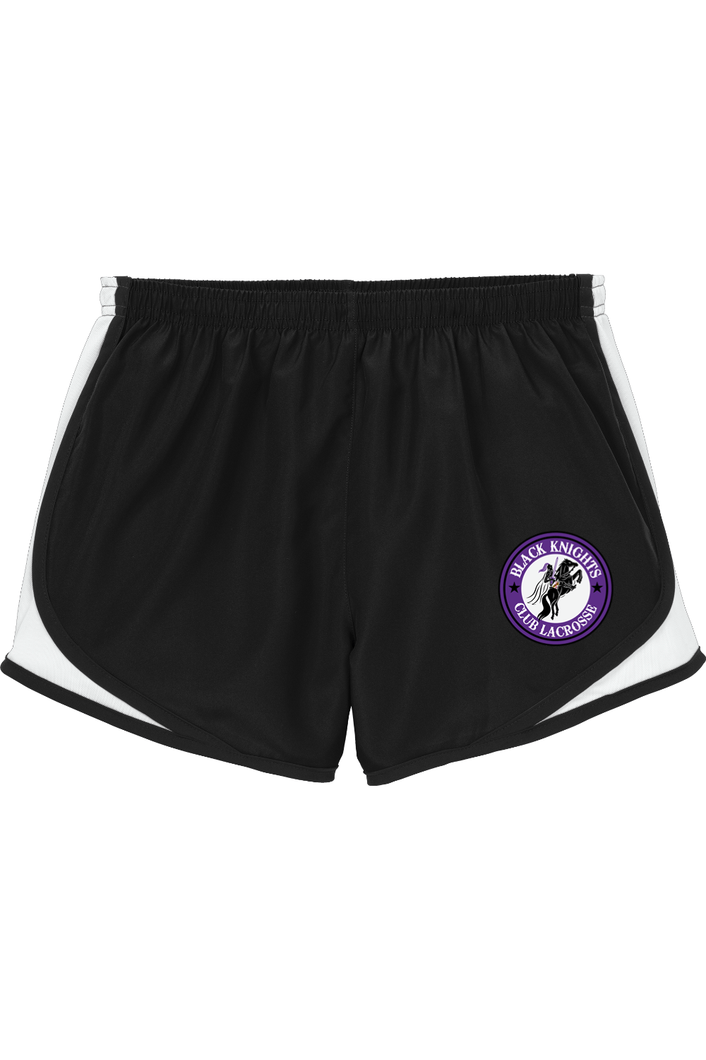 Black Knights Club LC Adult Athletic Women's Shorts Signature Lacrosse