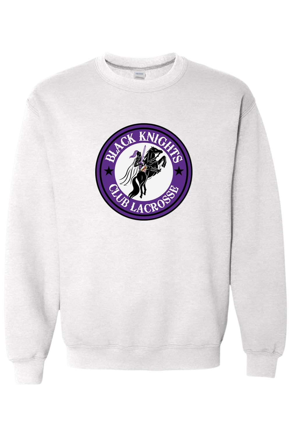 Black Knights Club LC Adult Heavyweight Sweatshirt Signature Lacrosse