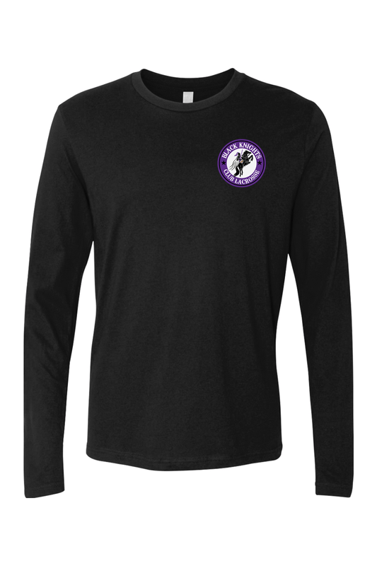 Black Knights Club LC Adult Long Sleeve T-Shirt Signature Lacrosse