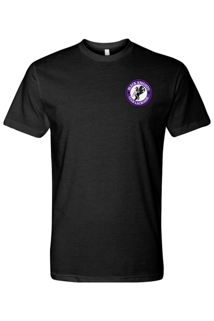 Black Knights Club LC Adult Men's T-Shirt Signature Lacrosse