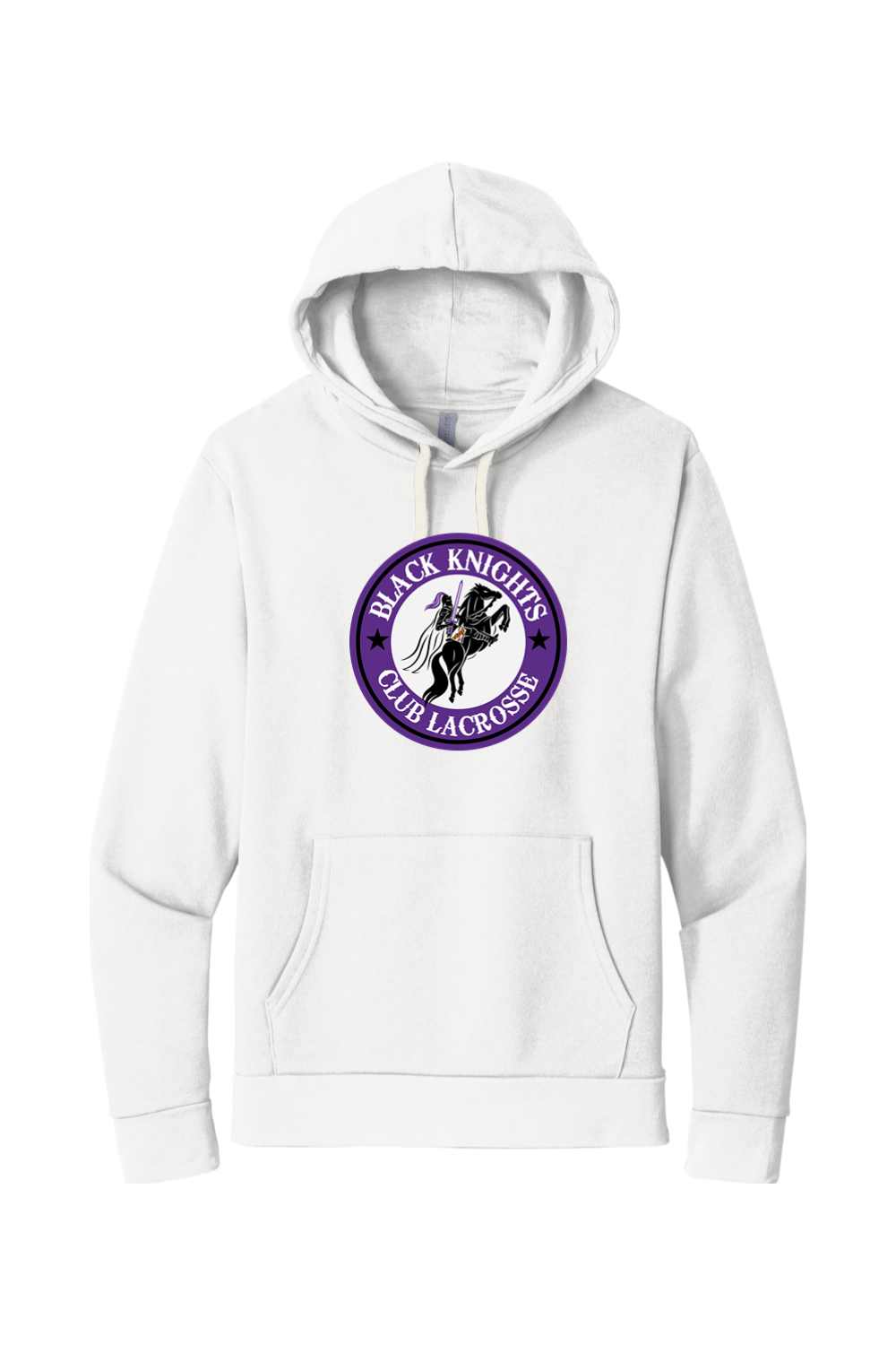 Black Knights Club LC Adult Premium Lightweight Hoodie Signature Lacrosse