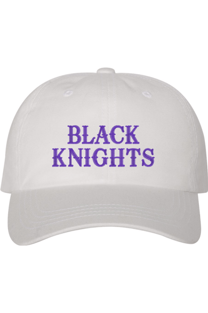 Black Knights Club LC Embroidered Dad Hat Signature Lacrosse