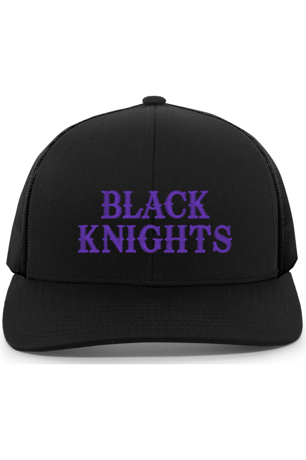 Black Knights Club LC Embroidered Trucker Hat Signature Lacrosse