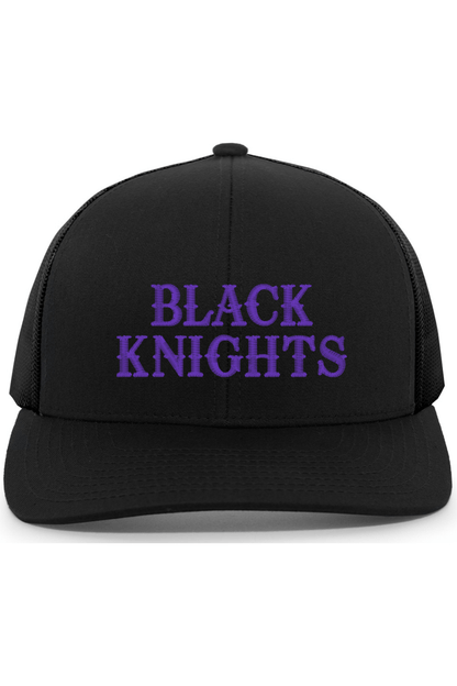 Black Knights Club LC Embroidered Trucker Hat Signature Lacrosse