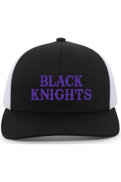 Black Knights Club LC Embroidered Trucker Hat Signature Lacrosse