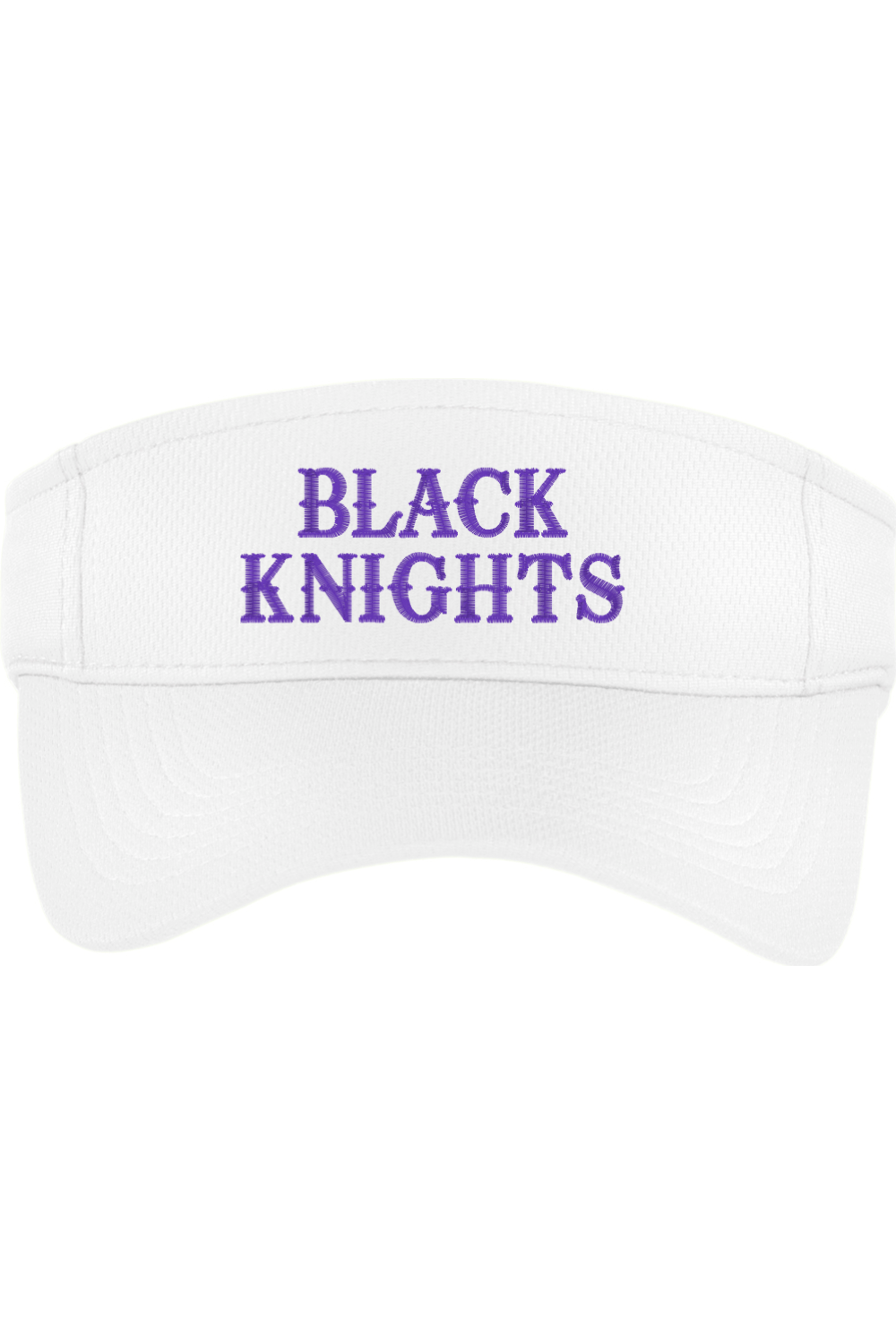 Black Knights Club LC Embroidered Visor Signature Lacrosse