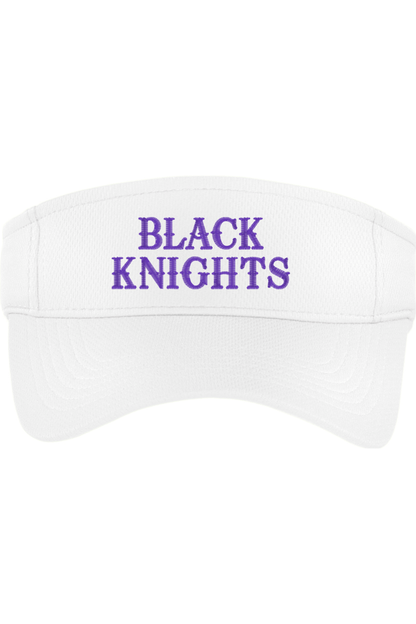 Black Knights Club LC Embroidered Visor Signature Lacrosse