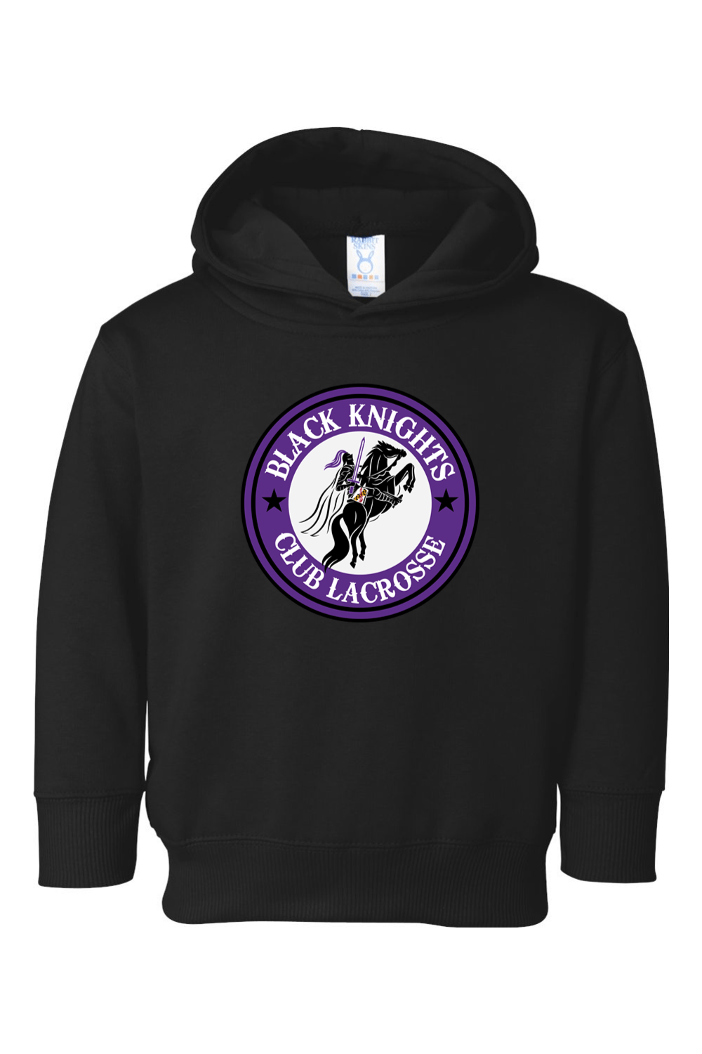 Black Knights Club LC Toddler Fleece Hoodie Signature Lacrosse