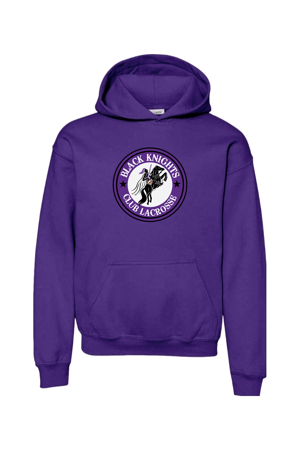 Black Knights Club LC Youth Hoodie Signature Lacrosse