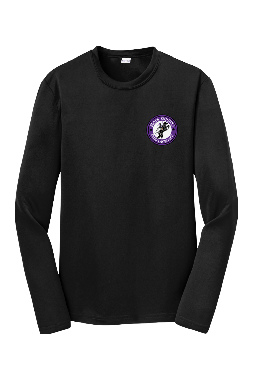 Black Knights Club LC Youth Long Sleeve T-Shirt Signature Lacrosse