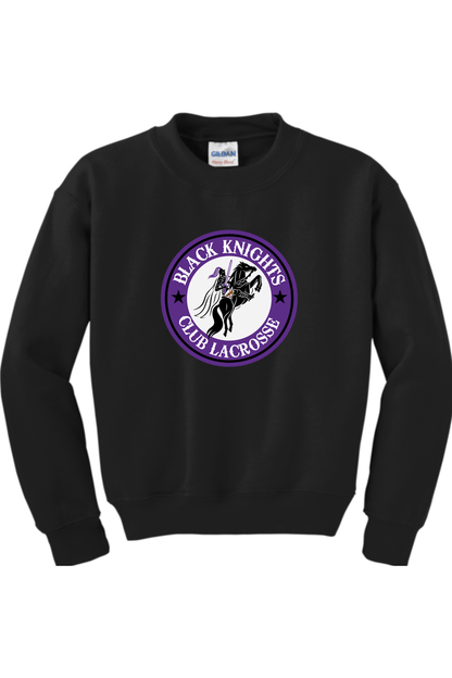 Black Knights Club LC Youth Sweatshirt Signature Lacrosse