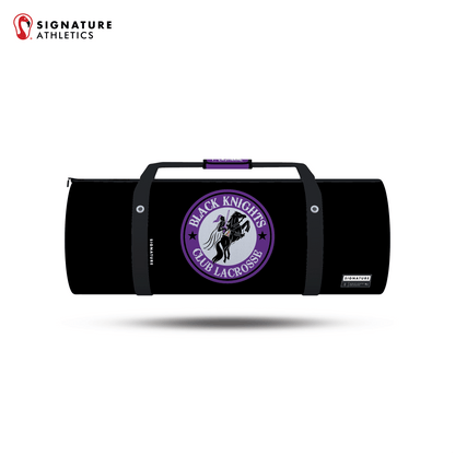Black Knights Lacrosse Customizable Large Equipment Duffel Bag Signature Lacrosse