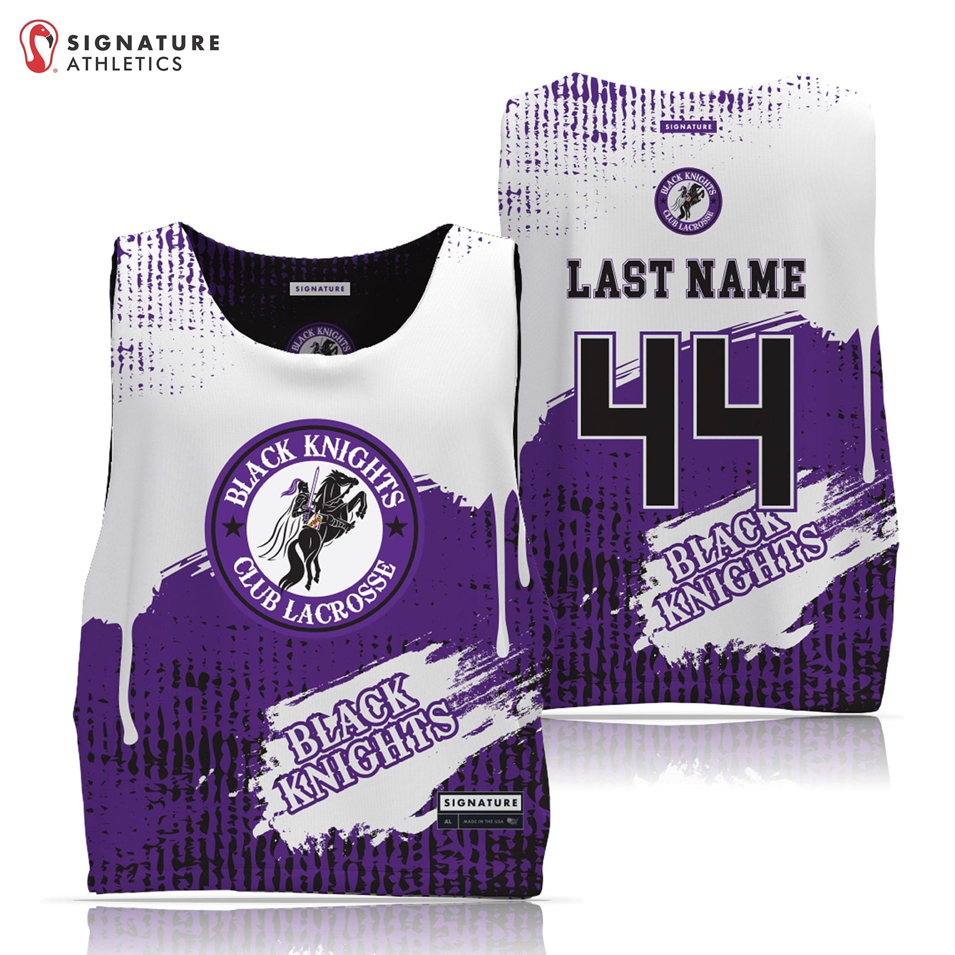 Black Knights Men's 3 Piece Player Package:  Black Knights MD 26/27 Signature Lacrosse