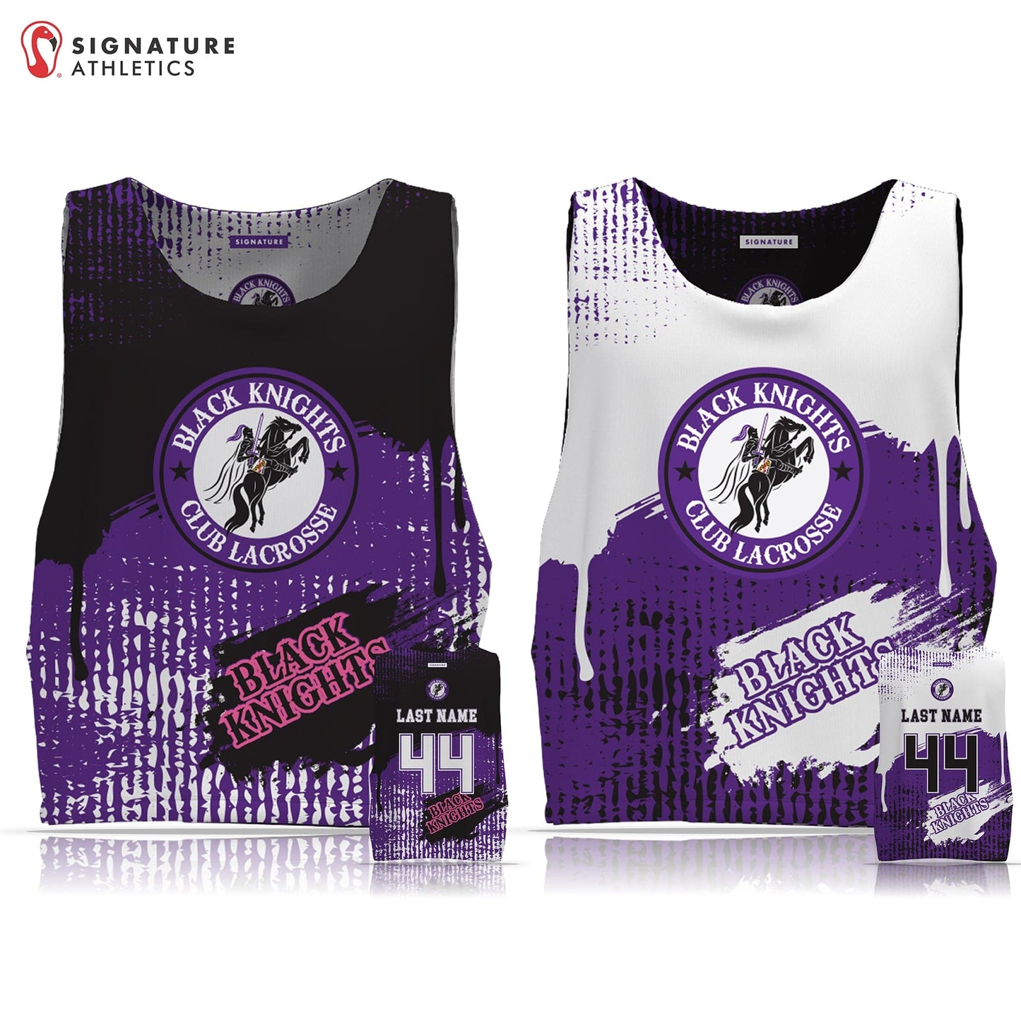 Black Knights Men's 3 Piece Player Package:  Black Knights MD 26/27 Signature Lacrosse