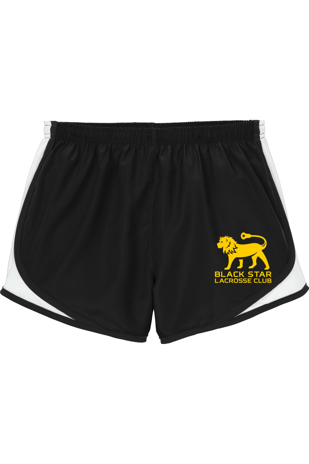 Black Star Lacrosse Adult Athletic Women's Shorts Signature Lacrosse