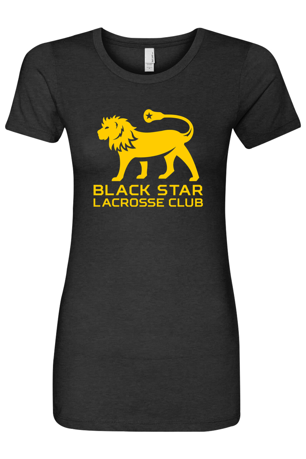 Black Star Lacrosse Adult Women's T-Shirt Signature Lacrosse