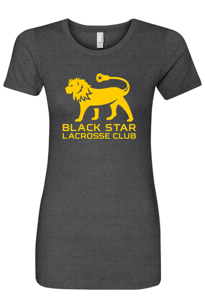 Black Star Lacrosse Adult Women's T-Shirt Signature Lacrosse