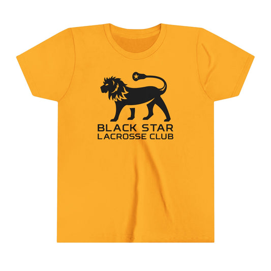 Black Star Lacrosse Lifestyle T-Shirt Signature Lacrosse