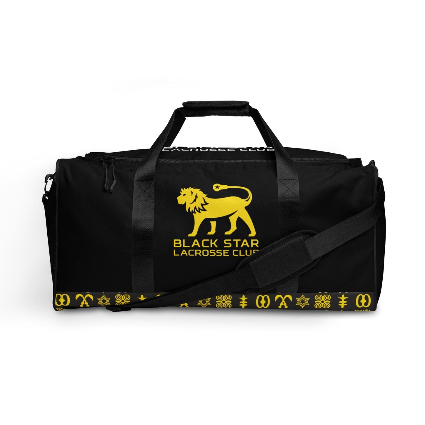 Black Star Lacrosse Sideline Duffle Bag Signature Lacrosse